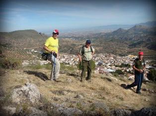 Bajada por la vereda de la Sima