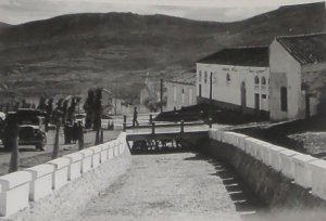 El recién encauzado barranco a la altura de la Orujera. Fuente: Acacyr en "Fotos para el Recuerdo" de Facebook.