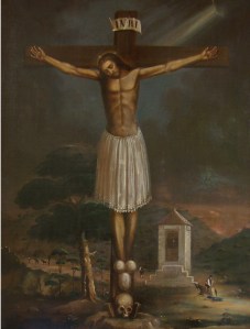 Cristo de Cabrilla del palacio del Marqués de la Rambla (Úbeda). Fuente: propia.