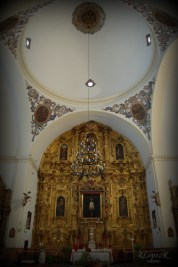 Crucero y retablo mayor. Fuente: propia.