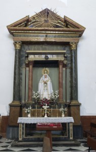 Retablo de la virgen de los Dolores.