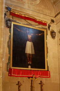 Catedral de Guadix. Cristo de Burgos. Fuente: propia.