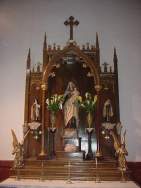 Retablo de la virgen del Carmen. Fuente: propia.