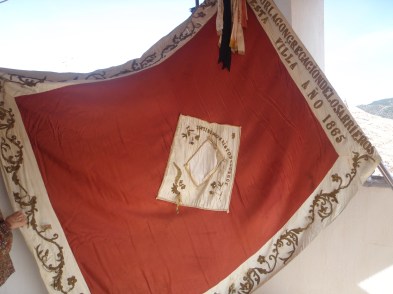 La bandera de Arrieros. Fuente: propia.