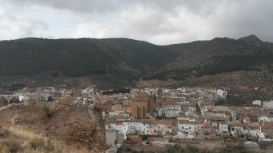 Castillo de Cabra. Restos del torreón Nor-Oeste. Fuente: propia.