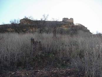 Castillo de Cabra. Lado Norte. Fuente Propia.