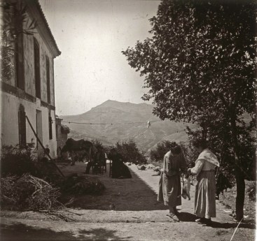Puerta del cortijo de la Higueruela. Fuente: Cerdá y Rico.