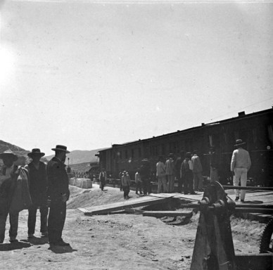 Apeadero del Salado. Fuente: colección Cerdá y Rico.